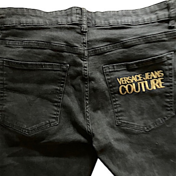 VJC Black Denim with Embroidery 34x30 - Picture 10 of 10